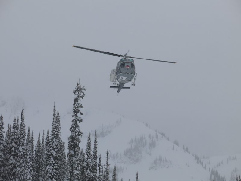 Heliskiing in British Columbia, Canada. Image © PlanetSKI